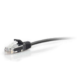 C2G C2G02210 | 20ft (6.1m) Cat6 Snagless Unshielded (UTP) Slim Ethernet Network Patch Cable - Black
