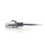 C2G C2G02218 | 15ft (4.57m) Cat6 Snagless Unshielded (UTP) Slim Ethernet Network Patch Cable - Gray