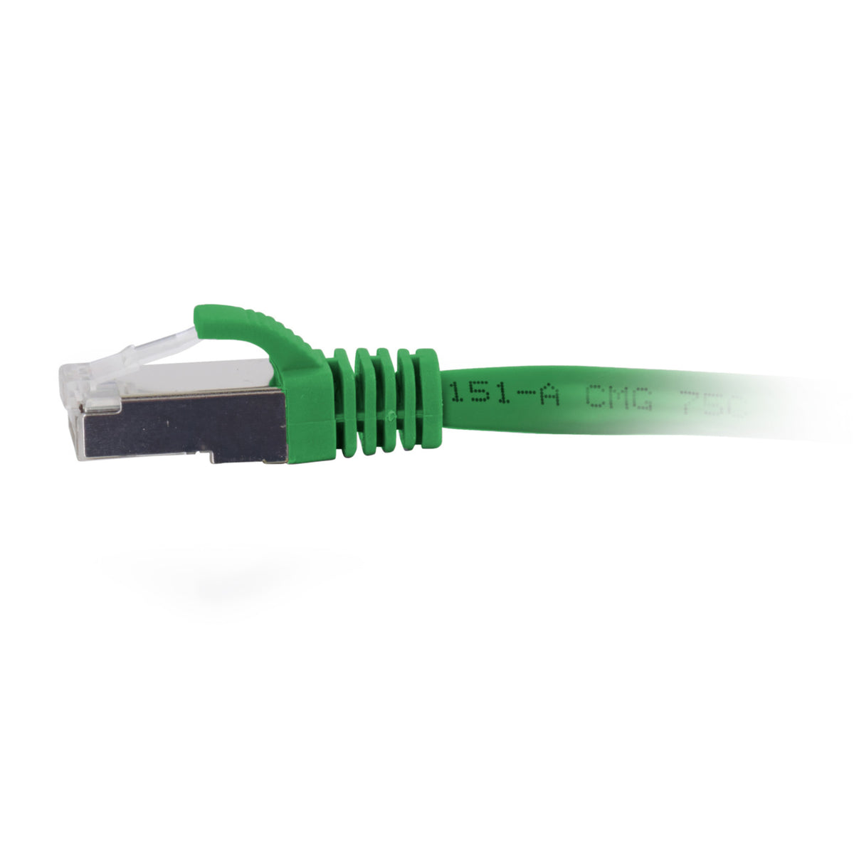 C2G C2G07353 | 3ft (0.9m) Cat6a Snagless Shielded (STP) Ethernet Network Patch Cable - Green