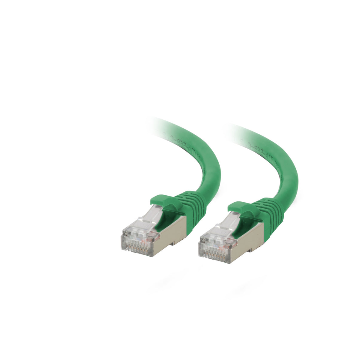 C2G C2G07353 | 3ft (0.9m) Cat6a Snagless Shielded (STP) Ethernet Network Patch Cable - Green