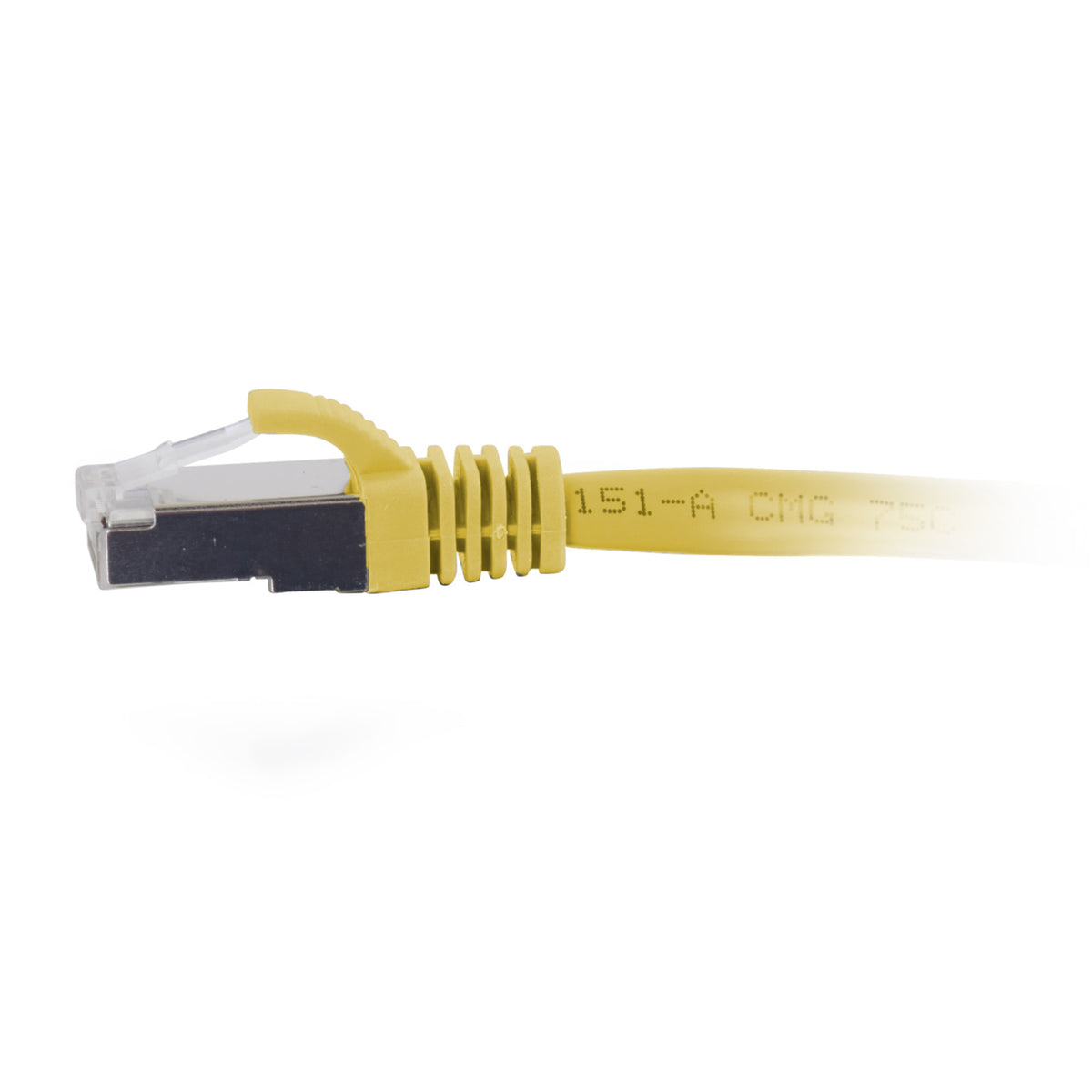 C2G C2G07380 | 20ft (6.1m) Cat6a Snagless Shielded (STP) Ethernet Network Patch Cable - Yellow