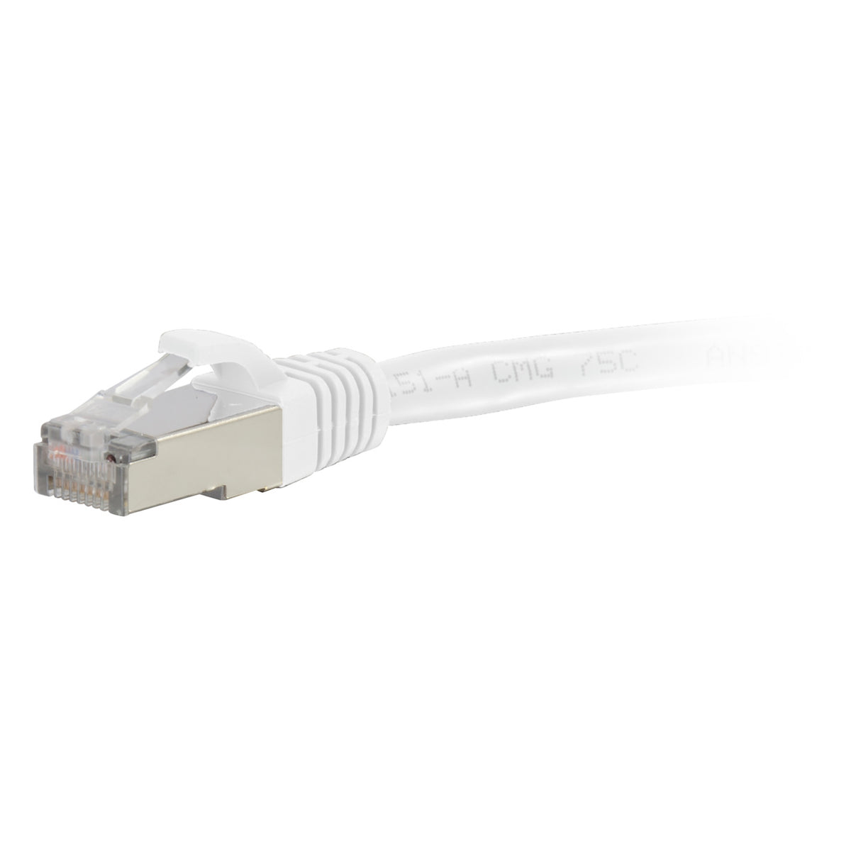 C2G C2G07383 | 3ft (0.9m) Cat6a Snagless Shielded (STP) Ethernet Network Patch Cable - White
