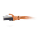 C2G C2G07390 | 3ft (0.9m) Cat6a Snagless Shielded (STP) Ethernet Network Patch Cable - Orange