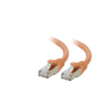 C2G C2G07390 | 3ft (0.9m) Cat6a Snagless Shielded (STP) Ethernet Network Patch Cable - Orange