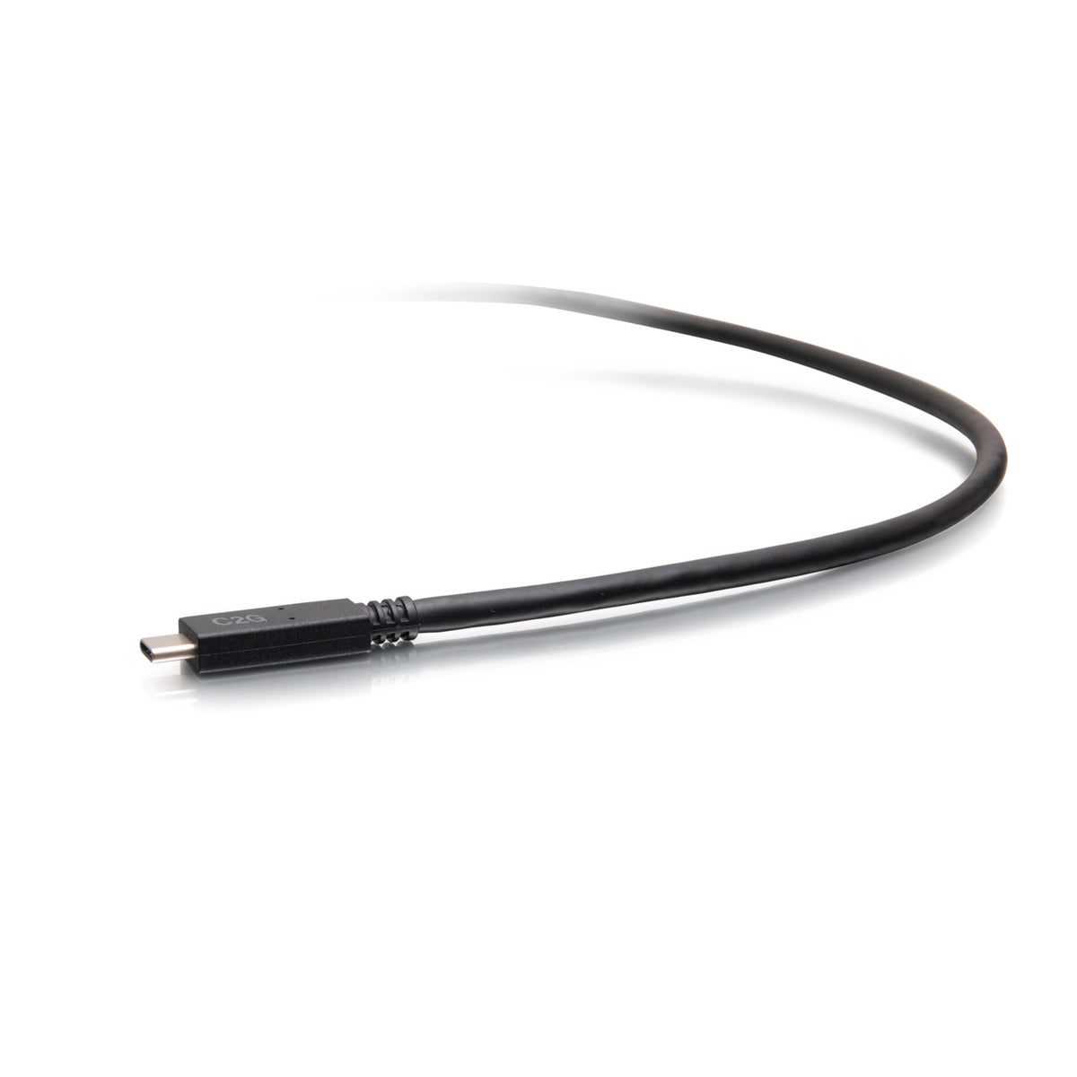 C2G C2G28883 | 6.5ft (2m) USB-C Male to USB-C Male Cable (20V 3A) - USB 3.2 Gen 1 (5Gbps)