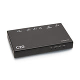 C2G C2G30014 | HDMI Ultra-Slim HDBaseT + RS232 and IR over Cat Extender Box Transmitter - 4K 60Hz