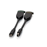 C2G C2G30044 | Universal 4K HDMI Dongle Adapter Ring with Color Coded Mini DisplayPort and USB-C