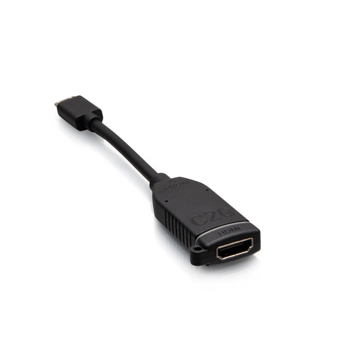 C2G C2G30065 | Mini HDMI to HDMI Dongle Adapter Converter for AV Adapter Ring