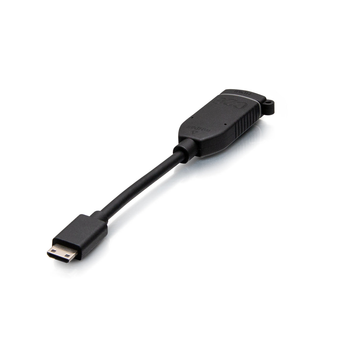C2G C2G30065 | Mini HDMI to HDMI Dongle Adapter Converter for AV Adapter Ring