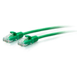 C2G C2G30159 | 25ft (7.6m) Cat6a Snagless Unshielded (UTP) Slim Ethernet Network Patch Cable - Green
