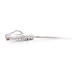 C2G C2G30181 | 1ft (0.3m) Cat6a Snagless Unshielded (UTP) Slim Ethernet Network Patch Cable - White