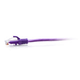 C2G C2G30194 | 25ft (7.6m) Cat6a Snagless Unshielded (UTP) Slim Ethernet Network Patch Cable - Purple