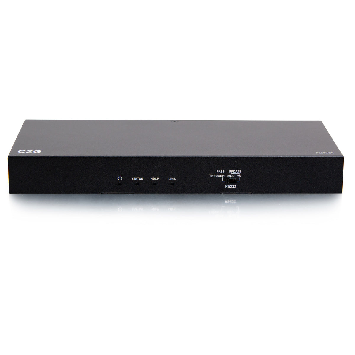 C2G C2G31011 | HDMI HDBaseT + USB-C, 3.5mm, and USB-B to A over Cat Extender Wall Plate Transmitter to Box Receiver - 4K 60Hz