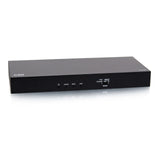 C2G C2G31012 | HDMI HDBaseT + VGA, 3.5mm, and USB-B to A over Cat Extender Wall Plate Transmitter to Box Receiver - 4K 60Hz