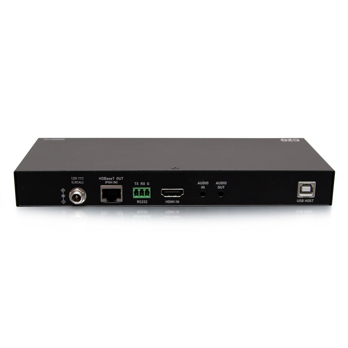 C2G C2G31013 | HDMI HDBaseT + 3.5mm, USB-B to A, and RS232 over Cat Extender Box Transmitter to Box Receiver - 4K 60Hz