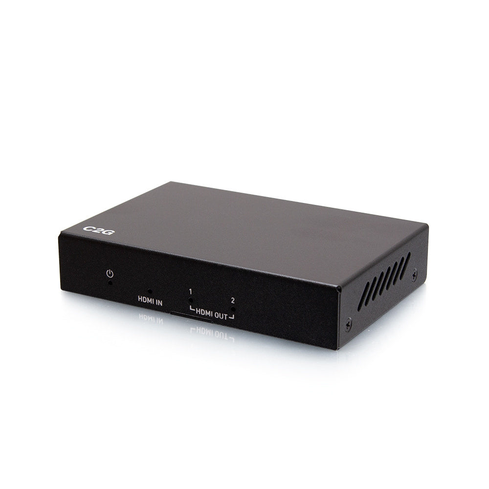 C2G C2G41600 | 2-Port HDMI Distribution Amplifier Splitter - 4K 60Hz