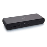 C2G C2G54537 | Thunderbolt 4 USB-C 10-in-1 Dual Display Docking Station with Ethernet, USB, SD Card Reader, 3.5mm Audio
