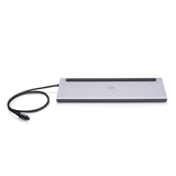 C2G C2G54542 | USB-C 10-in-1 Triple Display Docking Station with HDMI, DisplayPort, VGA, Ethernet, USB, SD Card Reader