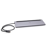 C2G C2G54542 | USB-C 10-in-1 Triple Display Docking Station with HDMI, DisplayPort, VGA, Ethernet, USB, SD Card Reader