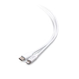 C2G C2G54560 | 10ft (3m) USB-C Male to Lightning Male Sync and Charging Cable - White