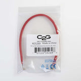 C2G CG00548 | 6ft (1.8m) Cat5e Non-Booted Unshielded (UTP) Ethernet Network Patch Cable - Red