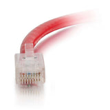 C2G CG00548 | 6ft (1.8m) Cat5e Non-Booted Unshielded (UTP) Ethernet Network Patch Cable - Red