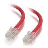 C2G CG00548 | 6ft (1.8m) Cat5e Non-Booted Unshielded (UTP) Ethernet Network Patch Cable - Red