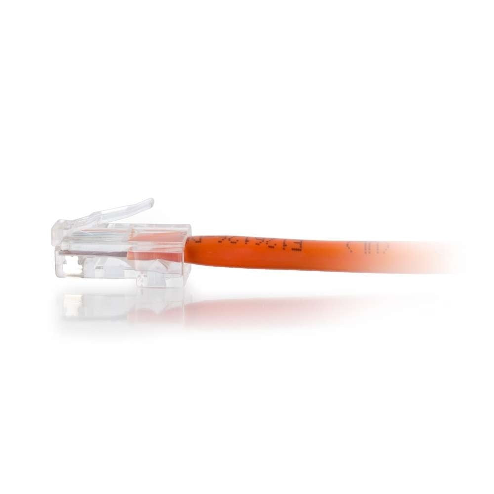 C2G CG00570 | 6ft (1.8m) Cat5e Non-Booted Unshielded (UTP) Ethernet Network Patch Cable - Orange