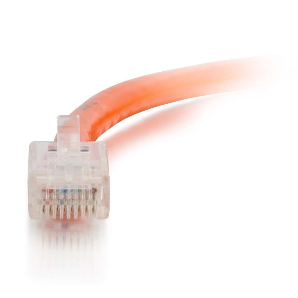 C2G CG00570 | 6ft (1.8m) Cat5e Non-Booted Unshielded (UTP) Ethernet Network Patch Cable - Orange