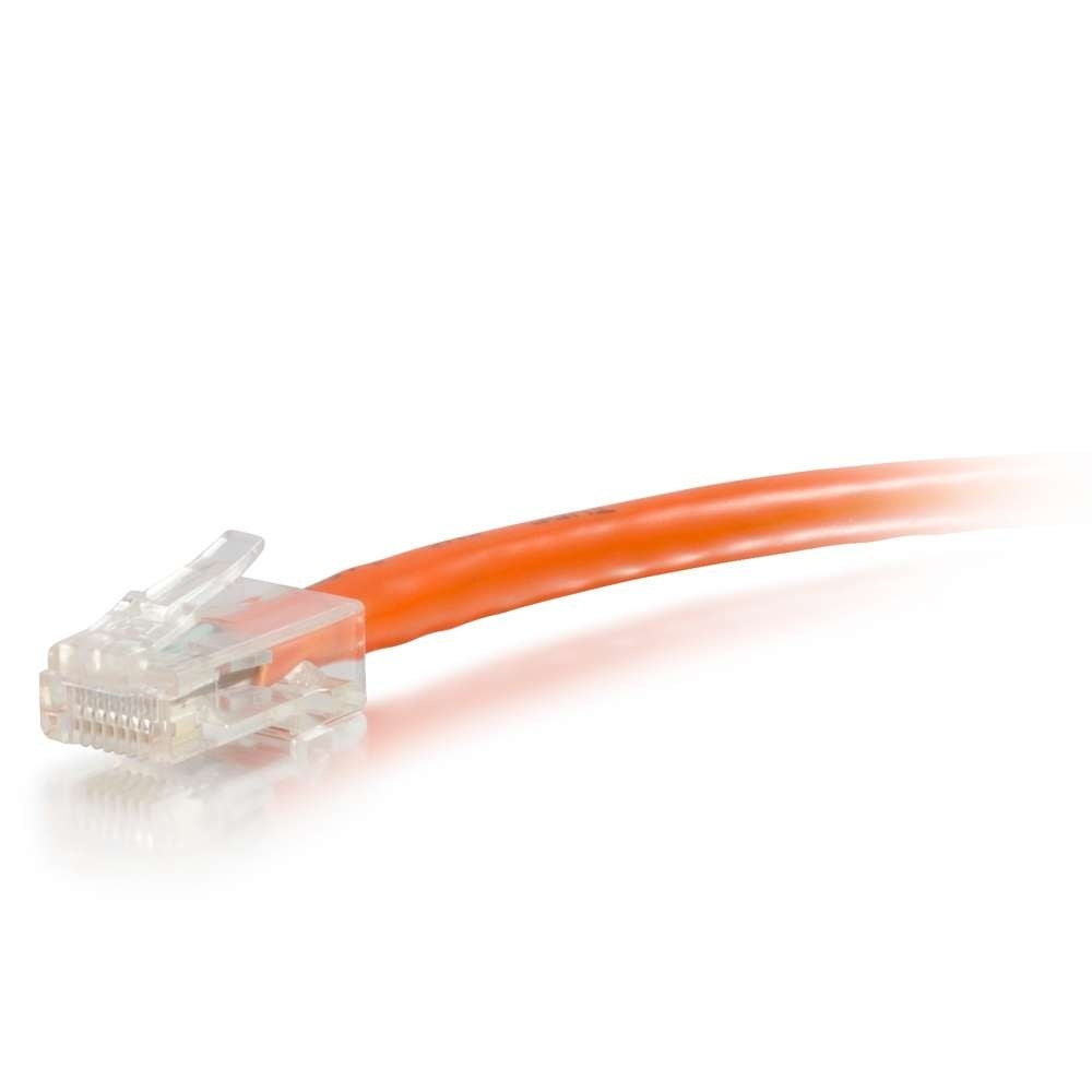C2G CG00570 | 6ft (1.8m) Cat5e Non-Booted Unshielded (UTP) Ethernet Network Patch Cable - Orange