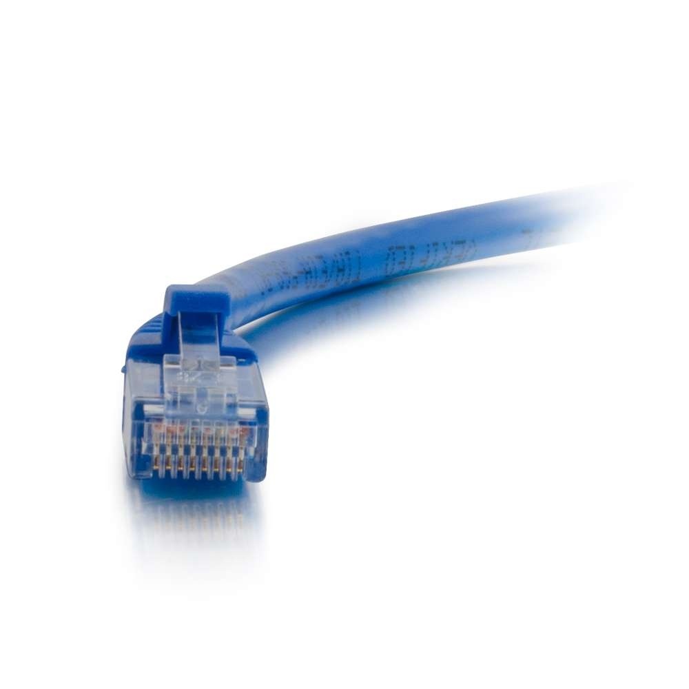 C2G CG00689 | 1ft (0.3m) Cat6a Snagless Unshielded (UTP) Ethernet Network Patch Cable - Blue