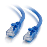 C2G CG00696 | 8ft (2.4m) Cat6a Snagless Unshielded (UTP) Ethernet Network Patch Cable - Blue