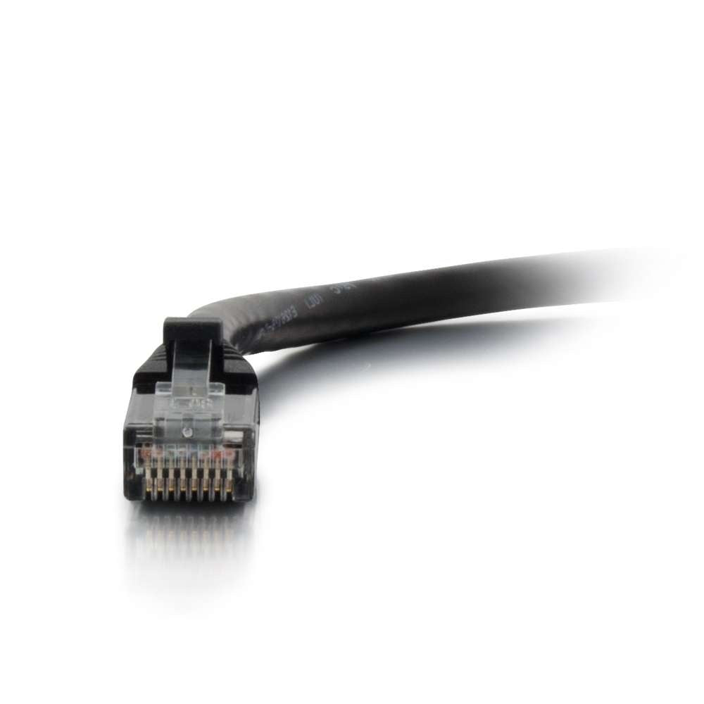 C2G CG00729 | 7ft (2.1m) Cat6a Snagless Unshielded (UTP) Ethernet Network Patch Cable - Black