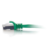 C2G CG00837 | 15ft (4.6m) Cat6 Snagless Shielded (STP) Ethernet Network Patch Cable - Green