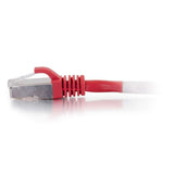 C2G CG00848 | 7ft (2.1m) Cat6 Snagless Shielded (STP) Ethernet Network Patch Cable - Red