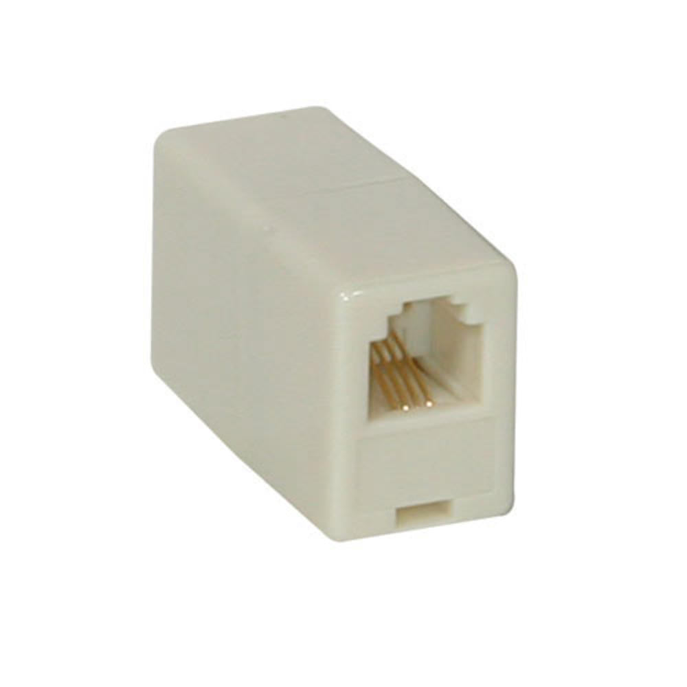C2G CG01919 | RJ11 4-pin Modular Crossed Inline Coupler
