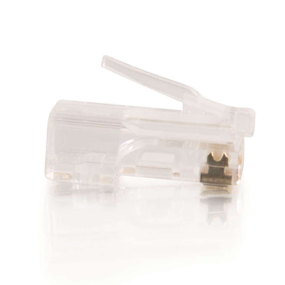 C2G CG01942 | RJ45 Cat5 8 x 8 Modular Plug for Solid Flat Cable