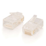 C2G CG01942 | RJ45 Cat5 8 x 8 Modular Plug for Solid Flat Cable