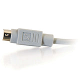 C2G CG02318 | 10ft (3m) 8-pin Mini Din M/M Serial RS232 Cable