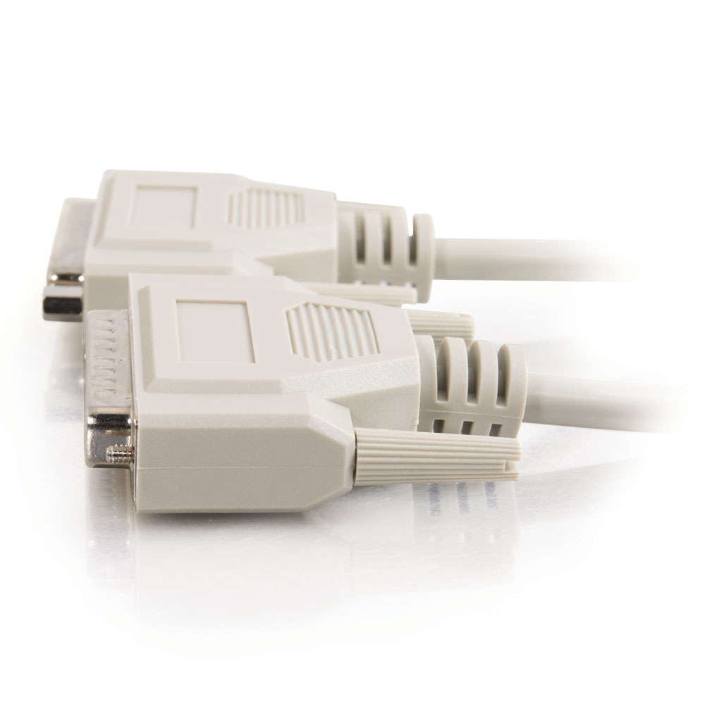 C2G CG02655 | 6ft (1.8m) DB25 M/F Serial RS232 Extension Cable