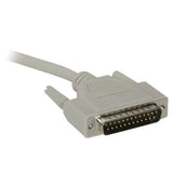 C2G CG02657 | 100ft (30.5m) DB25 M/F Serial RS232 Extension Cable