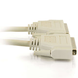 C2G CG02689 | 6ft (1.8m) DB37 M/F Serial RS232 Extension Cable