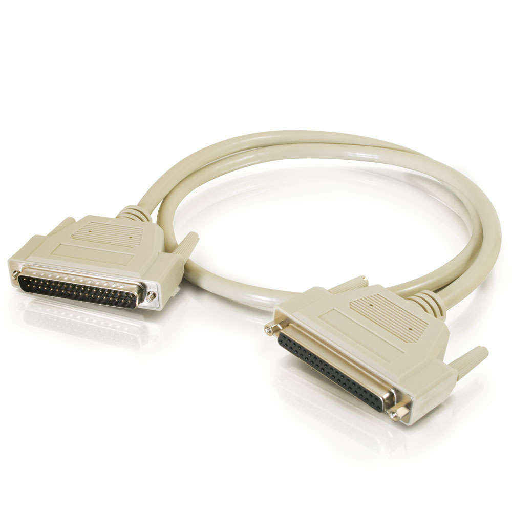 C2G CG02689 | 6ft (1.8m) DB37 M/F Serial RS232 Extension Cable