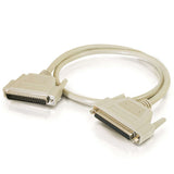 C2G CG02689 | 6ft (1.8m) DB37 M/F Serial RS232 Extension Cable