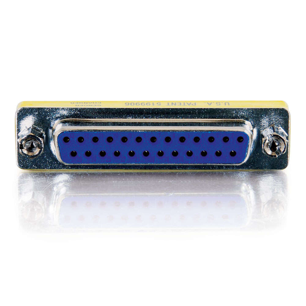 C2G CG02774 | DB25 F/F Mini Gender Changer (Coupler)