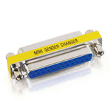 C2G CG02774 | DB25 F/F Mini Gender Changer (Coupler)