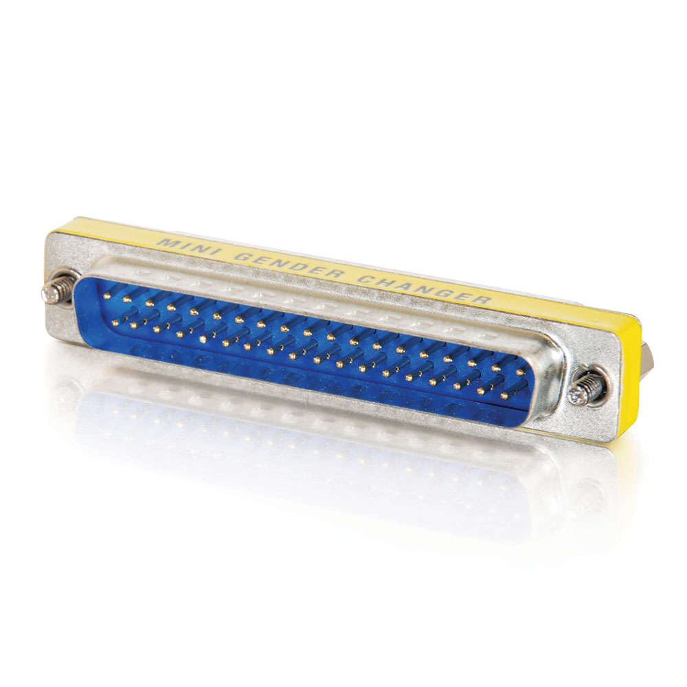 C2G CG02780 | DB37 M/M Serial RS232 Mini Gender Changer