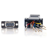 C2G CG02943 | RJ45 to DB9 Female Serial RS232 Modular Adapter - Black