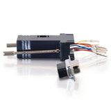 C2G CG02943 | RJ45 to DB9 Female Serial RS232 Modular Adapter - Black