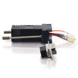 C2G CG02947 | RJ45 to DB9 Male Serial RS232 Modular Adapter - Black